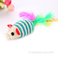 Color Sisal Cat Toy souris Big Toy